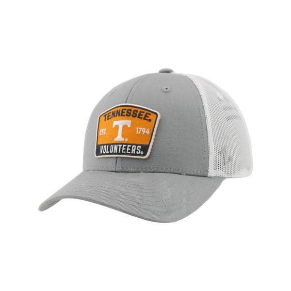 ZHATS Standard NCAA Officially Licensed Snapback Hat Big Rig Patch Gray White Switchback