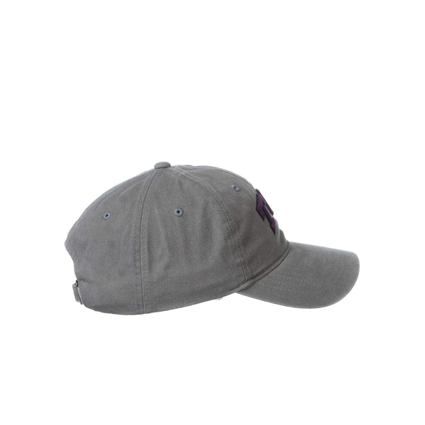 NCAA TCU Horned Frogs Mens Adjustable Scholarship Hat Charcoal