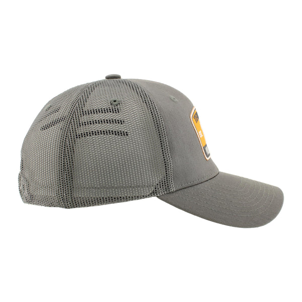 ZHATS Standard NCAA Officially Licensed Snapback Hat Big Rig Patch Gray Switchback