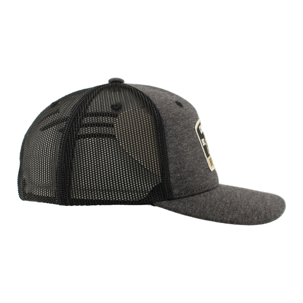 ZHATS Standard NCAA Officially Licensed Trucker Hat Carson Patch Switchback Black