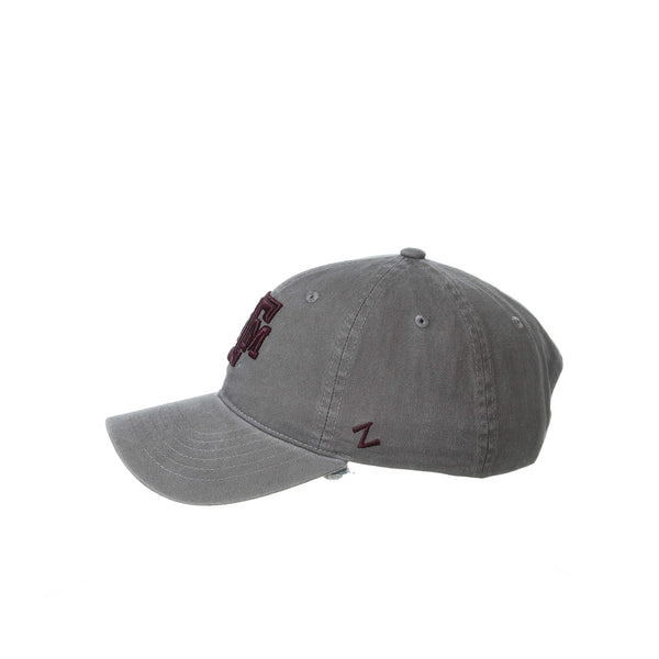 NCAA Texas A&M Aggies Mens Adjustable Scholarship Hat Charcoal