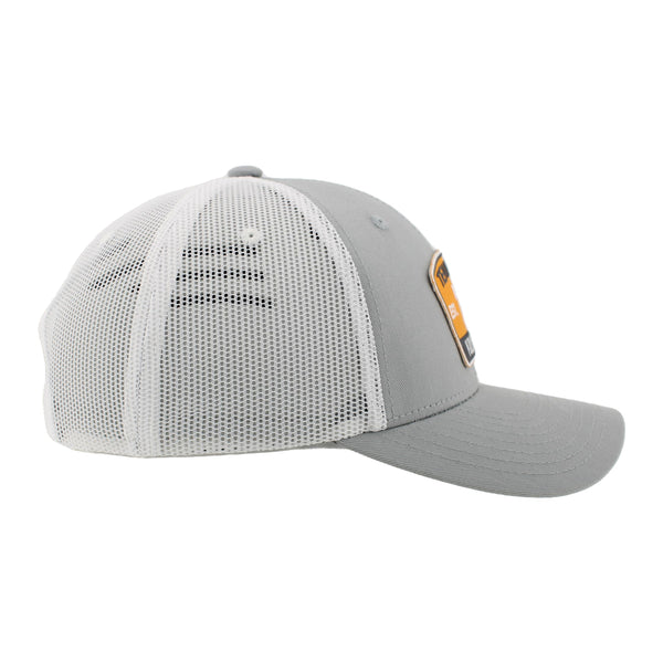 ZHATS Standard NCAA Officially Licensed Snapback Hat Big Rig Patch Gray White Switchback