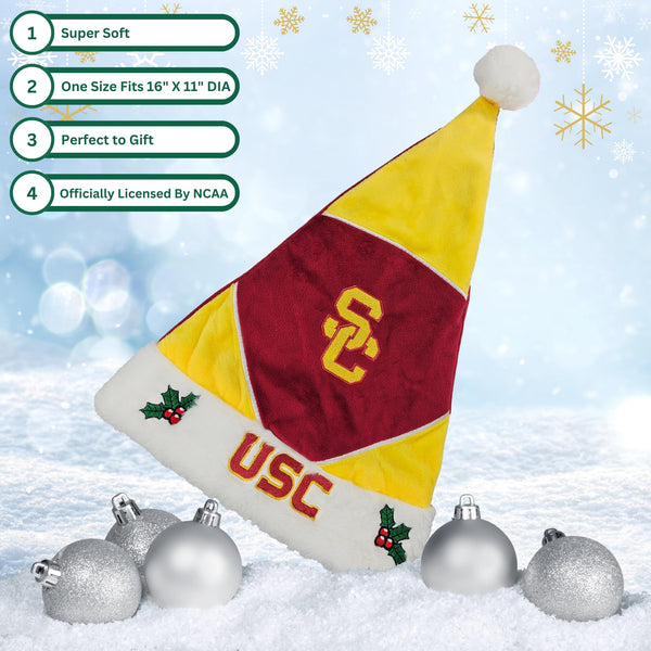 University of Southern California -Collector's Edition Trojans Santa Hat -Represent the Maroon