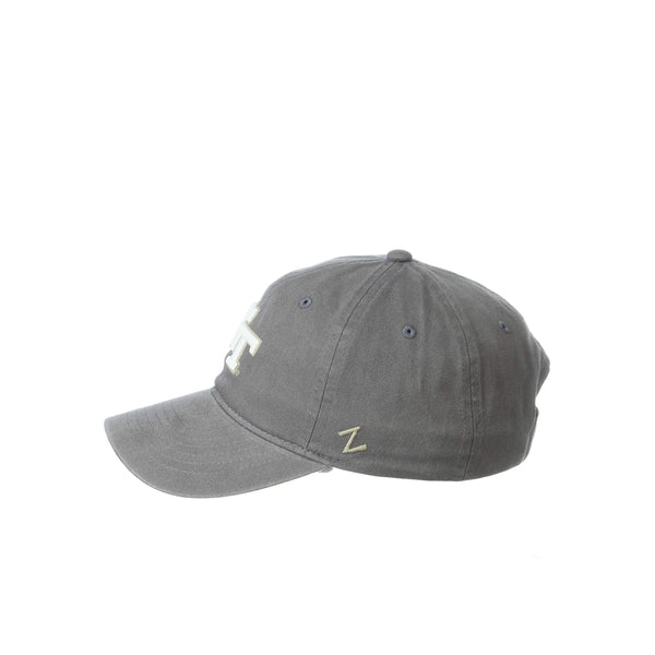 NCAA Georgia Tech Mens Adjustable Scholarship Hat Charcoal