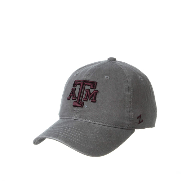 NCAA Texas A&M Aggies Mens Adjustable Scholarship Hat Charcoal