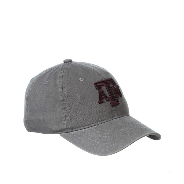 NCAA Texas A&M Aggies Mens Adjustable Scholarship Hat Charcoal