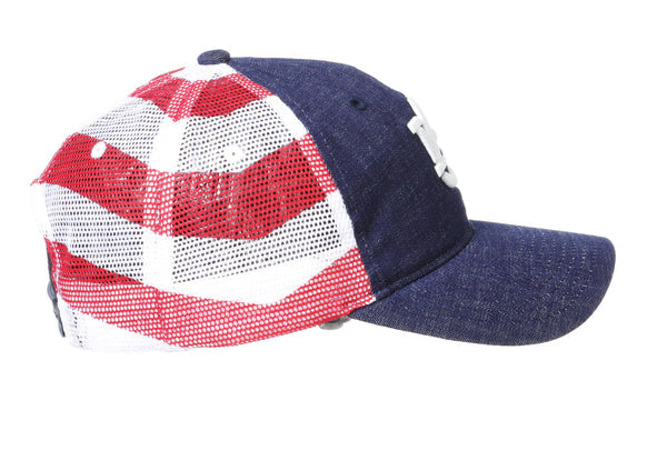 Auburn Tigers Red White and Blue Anthem Flag Hat