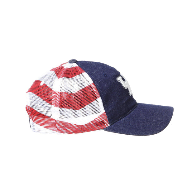 Kentucky Wildcats Red White and Blue Anthem Flag Hat