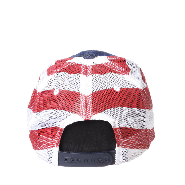 LSU Tigers Red White and Blue University Anthem Flag Hat